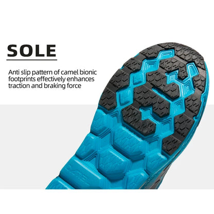 GOLDEN CAMEL Men’s Running Sneakers - Mesh Sports Shoes with Cushioning & Non-Slip Sole for Walking