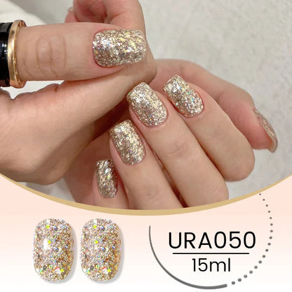 UR SUGAR 15ml Jelly Gel Polish - Milky White Translucent UV Soak Off Nail Art Varnish