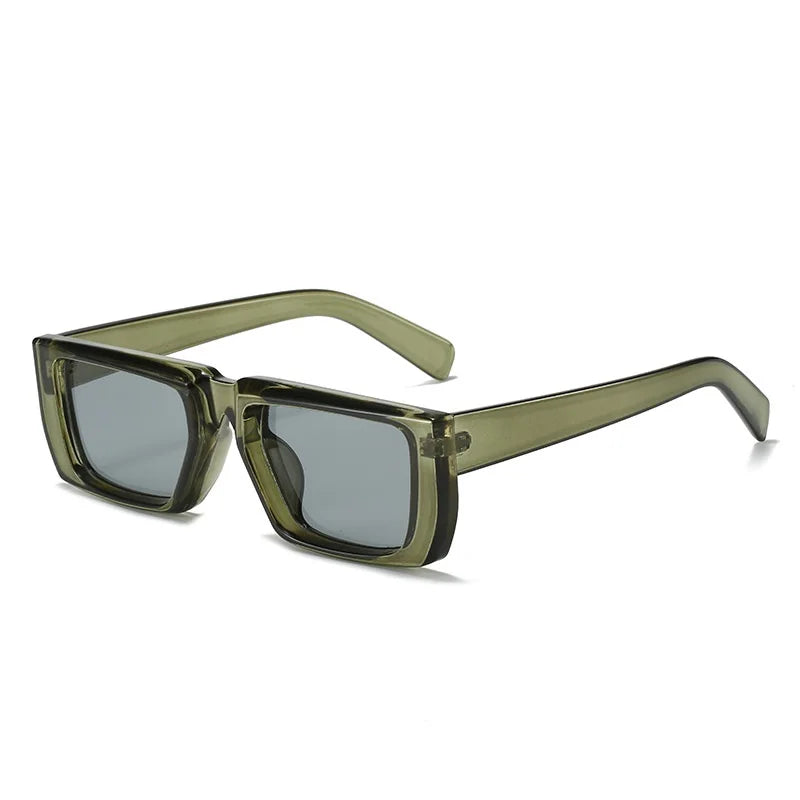 New Y2K Square Sunglasses for Men & Women – Trendy UV400 Designer Shades Eyewear