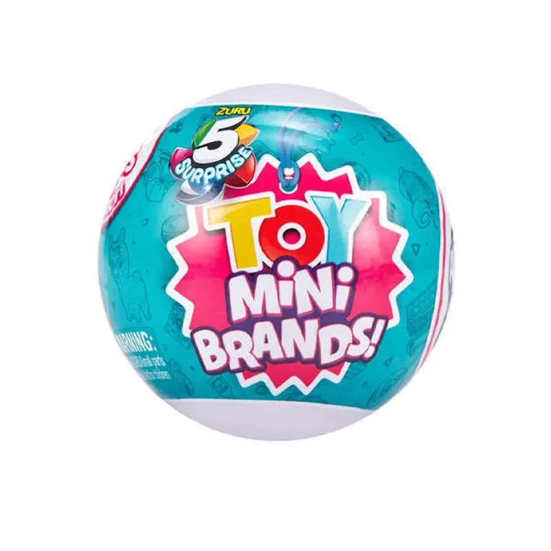 ZURU 5 Surprise Mini Brands Toy - Mystery Blind Box Miniature Collectible Surprise Gift for Kids