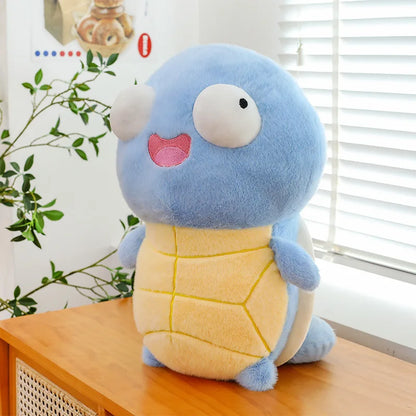 23cm Cute Pokemon Plush Toys — Pikachu, Charizard & Squirtle Soft Sleeping Pillow Dolls, Christmas Gift