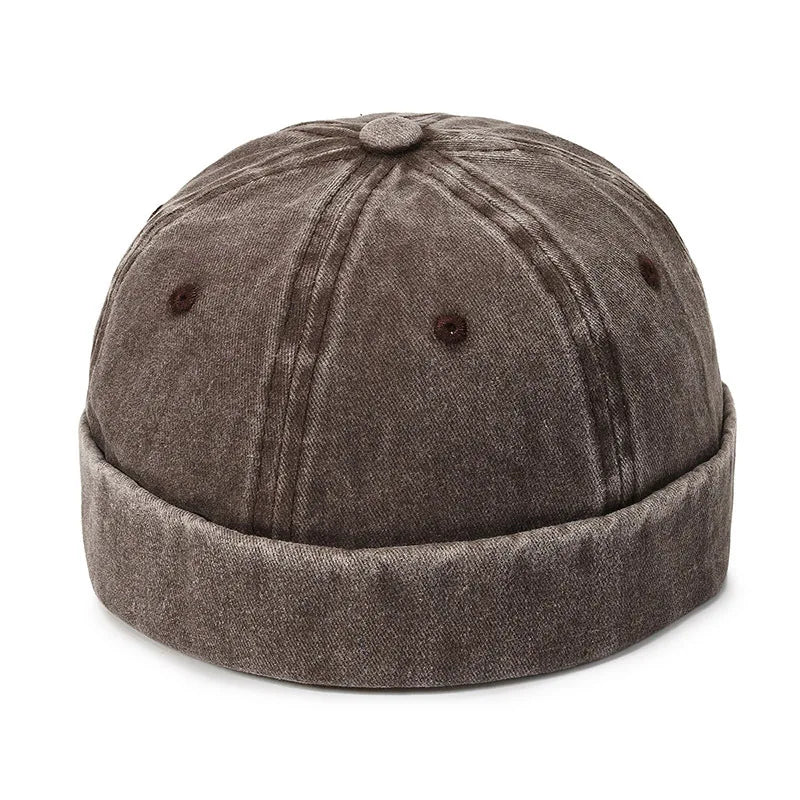 Washed Hip Hop Cap - Unisex Soft Top Street Style Farmer Hat