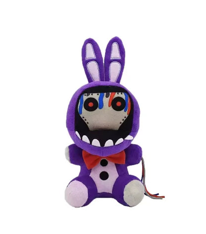FNAF Plush Toy Collection - Cute Freddy Bonnie Foxy Cartoon Stuffed Dolls for Kids & Fans Gift