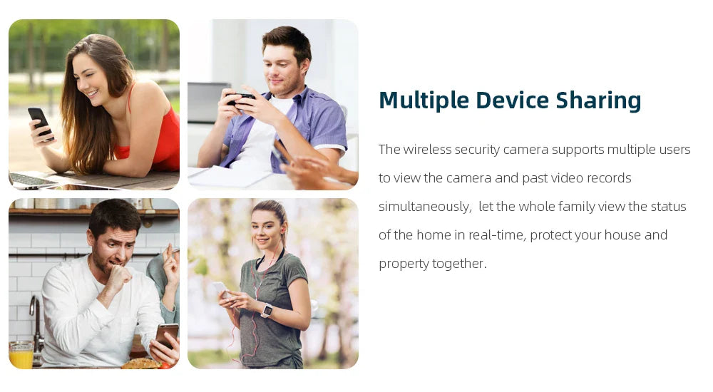 3MP Smart Life Tuya WiFi Doorbell — 1080P Peephole Camera, 5000mAh Battery, PIR Motion Sensor, IR, Alexa & Google Compatible