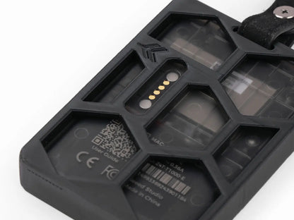 SenseCAP Meshtastic LoRa T1000E Protective Case - Leather Keychain Cover for Card Tracker