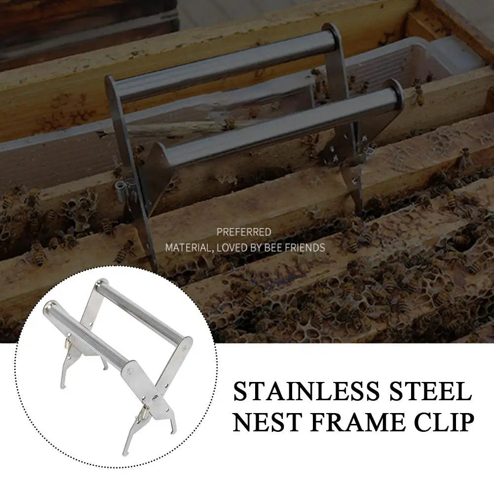 1 Pc Bee Hive Frame Clip - Beekeeping Nest Box Frame Holder, Beekeeper Capture Grip Tool for Bee Queen Rearing System