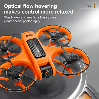 S156 GPS Foldable Drone – 8K Dual Camera, 5G WiFi, 360° Obstacle Avoidance, Brushless Motor FPV Quadcopter Toy