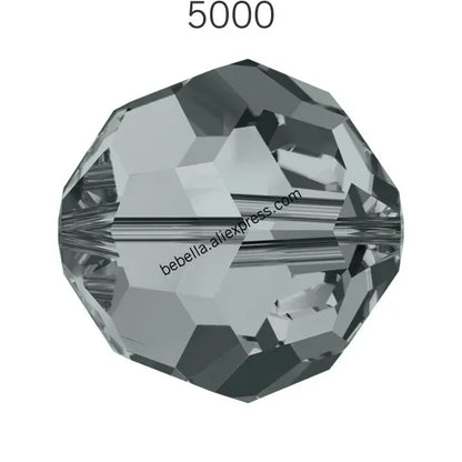 Austrian Crystal Round Beads - 5000pcs Genuine Rhinestone Beads for DIY Bracelet Jewelry Making