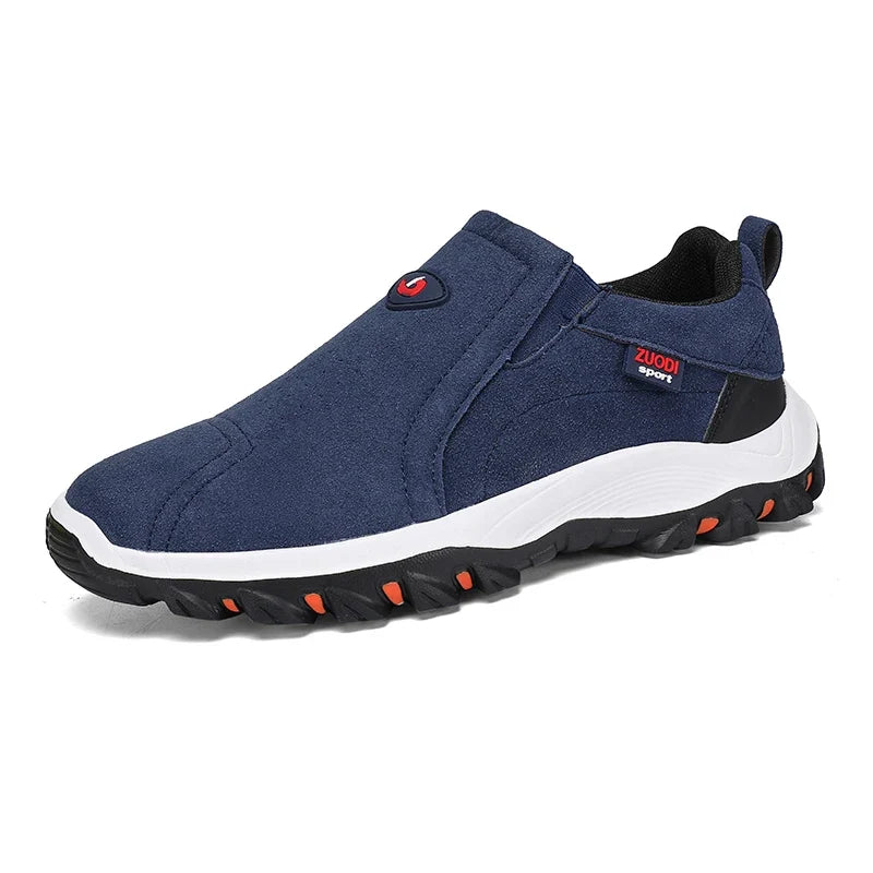 Men’s Non-Slip Hiking Shoes - Wear-Resistant Casual Sports Sneakers for Outdoor Walking and Daily Comfort