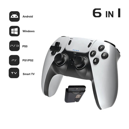 Wireless Gaming Controller – Compatible with PS1/PS2/PS3, PC & Android, Handheld Gamepad