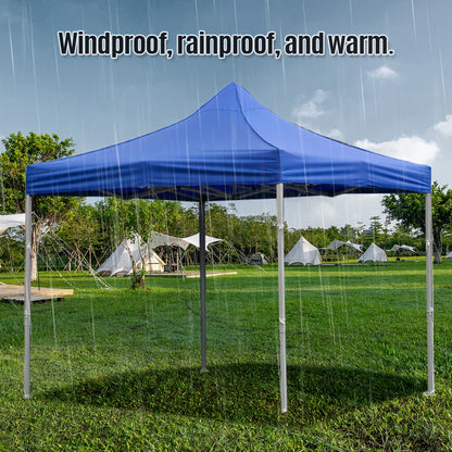Outdoor Tent Sidewall with Window – Waterproof, Wear-Resistant, UV-Resistant Curtain for Camping Tents