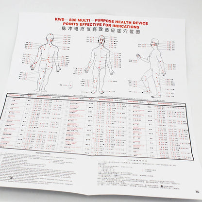Electro Acupuncture Stimulator KWD808-I – Nerve & Muscle Therapy, 6 Waveforms, 6 Output EMS Massager