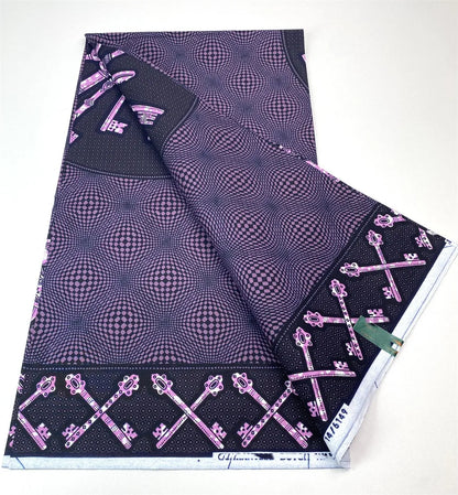 Latest Style Ankara Wax Print Fabric - 100% Cotton High Quality Soft African Real Wax Material