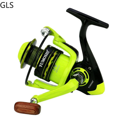Saltwater Spinning Fishing Reel - 2000-7000 Series High Speed 5.2:1 Gear Ratio Ultralight Reel with Metal Spool & Magnetic Brake System