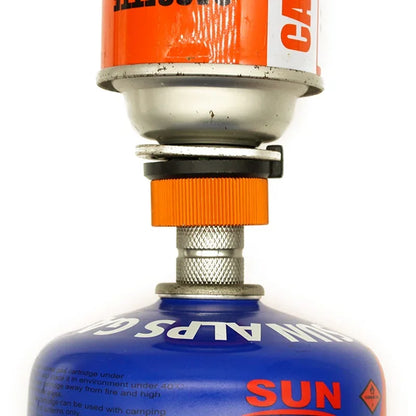 Camping Stove Gas Refill Adapter - MAPP Isobutane Butane Canister Filling Connector