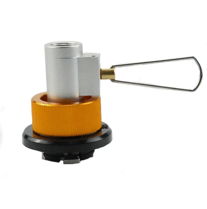Camping Stove Gas Refill Adapter - MAPP Isobutane Butane Canister Filling Connector