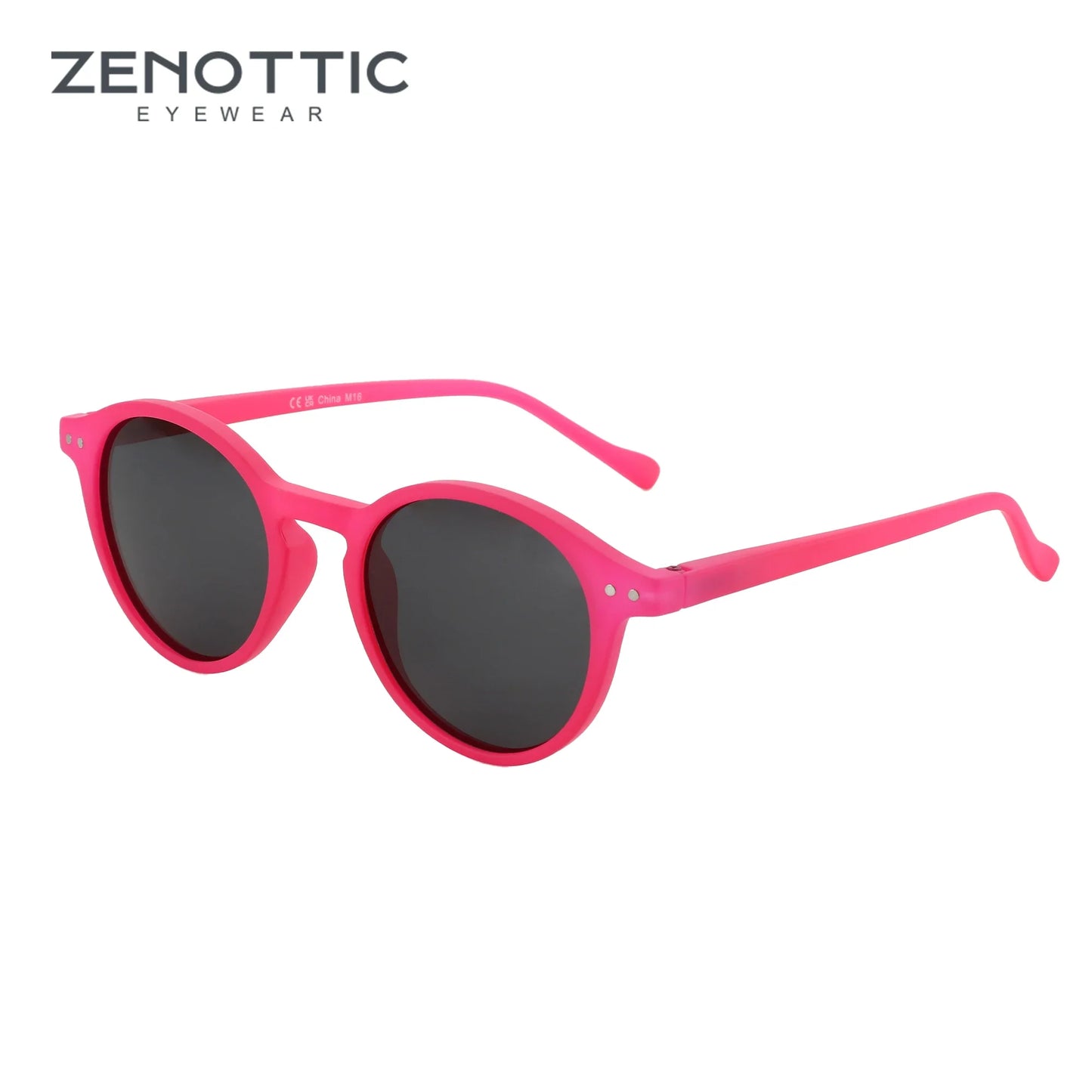 ZENOTTIC Retro Circular Polarized Sunglasses (S Size) – Vintage Small Round UV400 Goggles for Men & Women