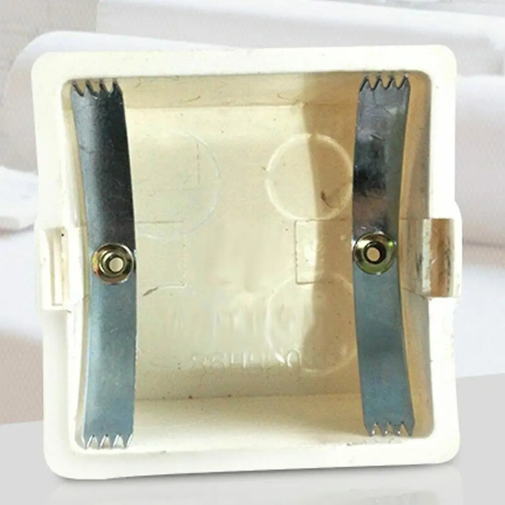 Dark Box Repair Screw Kit — Fix Loose 86 Wall Mount Electrical Plug, Switch & Outlet Socket Replacement Clips