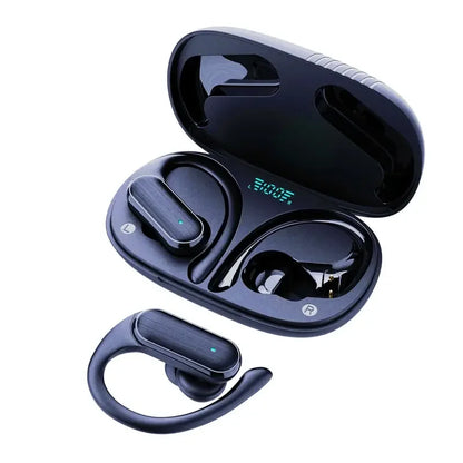 A520 Bluetooth Headset - V5.3 Wireless Sports Earbuds with Microphone, Anti-Sweat Stereo Earphones