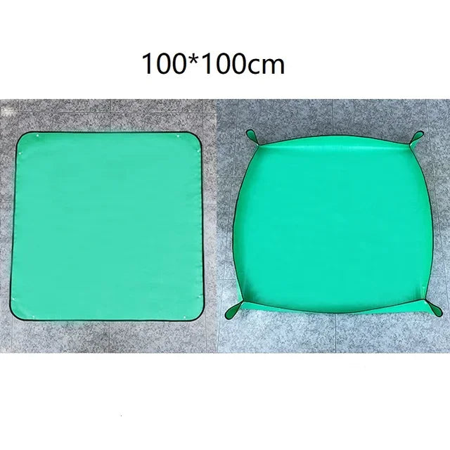 Waterproof Gardening Mat - Thickened Reusable Plant Repotting Pad for Soil Changing & Pot Transplanting