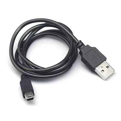 USB 2.0 Male A to Mini B 5-Pin Charging Cable for Digital Cameras Data Transfer & Power Cord Mini USB Charger Cable 1-5 Pack High Speed Sync Cable