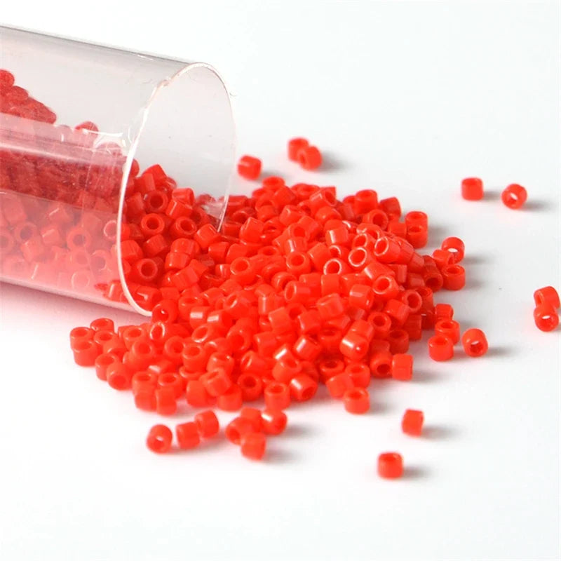 11/0 Delica Glass Seed Beads - DIY Jewelry Making Beads for Bracelets & Crafts