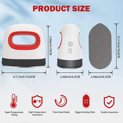 Portable 220V Mini Heat Press Machine – DIY T-Shirt & Vinyl Transfer Press for EU Plug