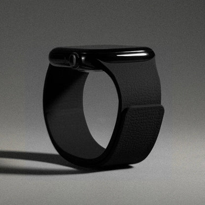 Silicone Magnetic Strap for Apple Watch - Adjustable Band for 49mm/46mm/45mm/44mm/42mm/41mm/40mm Series Ultra, SE & More