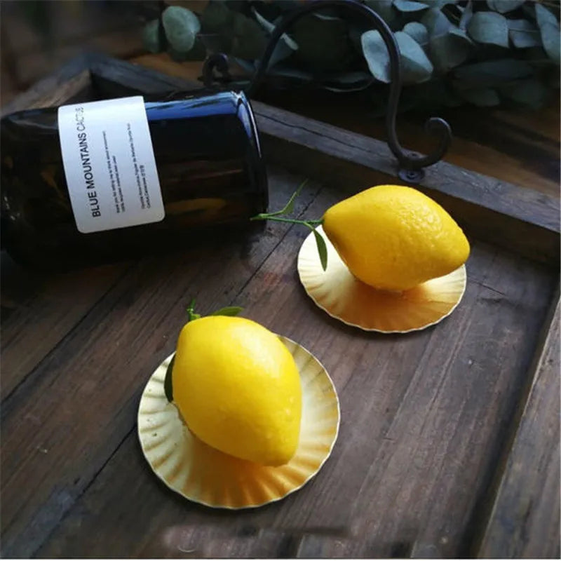 French Dessert 3D Lemon Silicone Mold – Cake, Brownie & Mousse Decorating Pastry Baking Tool