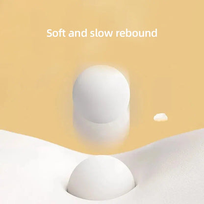 Ergonomic Memory Foam Seat Cushion for Office & Car - Anti-Hemorrhoid Tailbone Pillow for Comfort