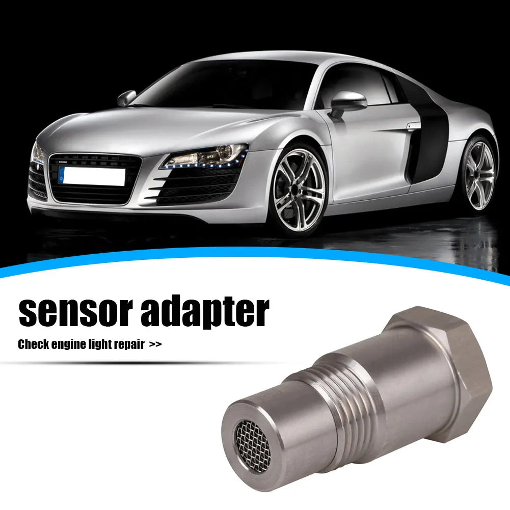 Car CEL Fix Adapter – 1-20pcs Stainless Steel Oxygen O2 Sensor Eliminator, M18X1.5 Check Engine Light Replacement Accessory