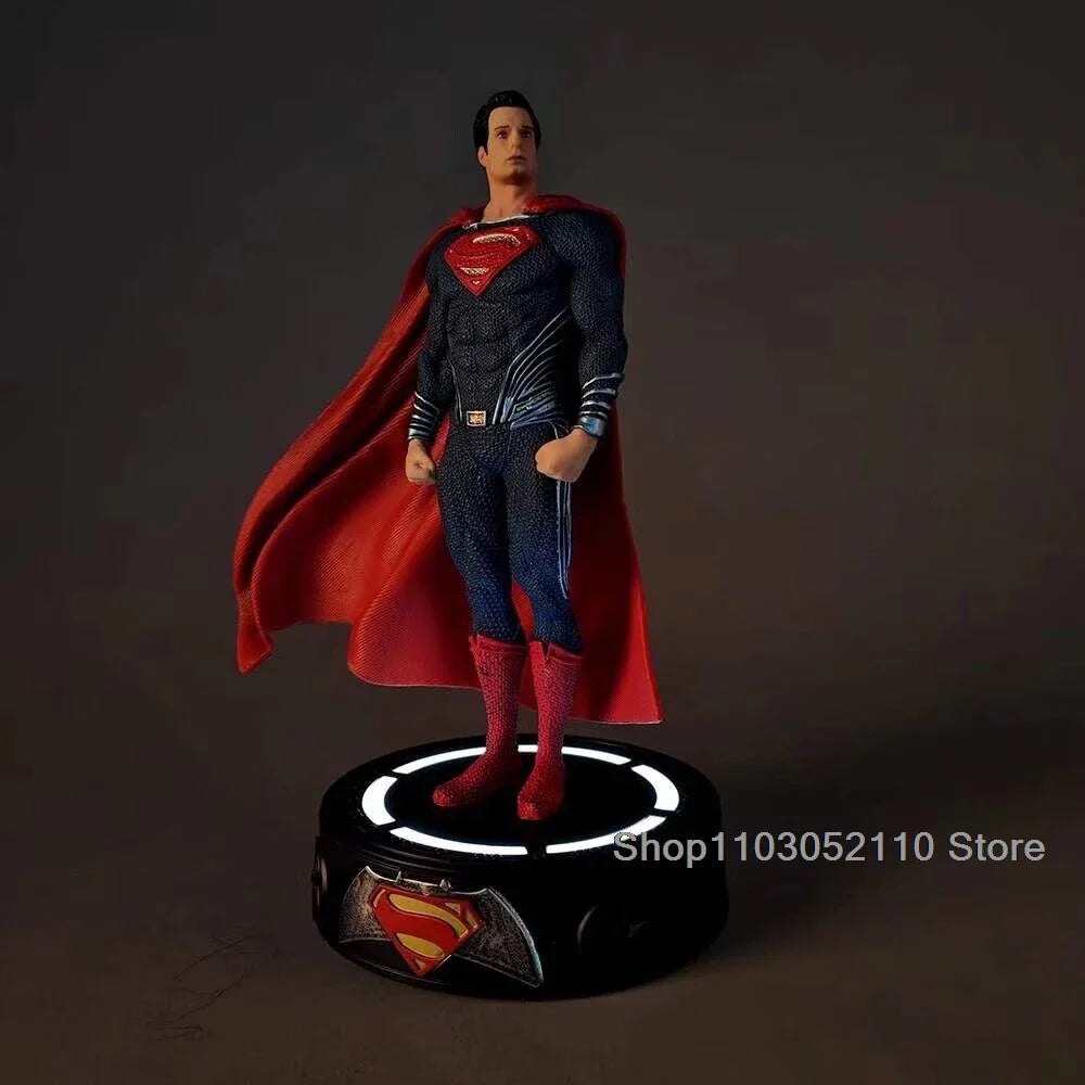 LED Justice League Superheroes Figures – Batman, Wonder Woman, Superman 20cm Collectible Model Toy, Birthday Gift