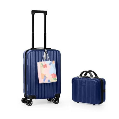 2-Piece Hardshell Luggage Set 20” + 14” – Lightweight Expandable Spinner Suitcases with 360° Wheels & TSA Lock