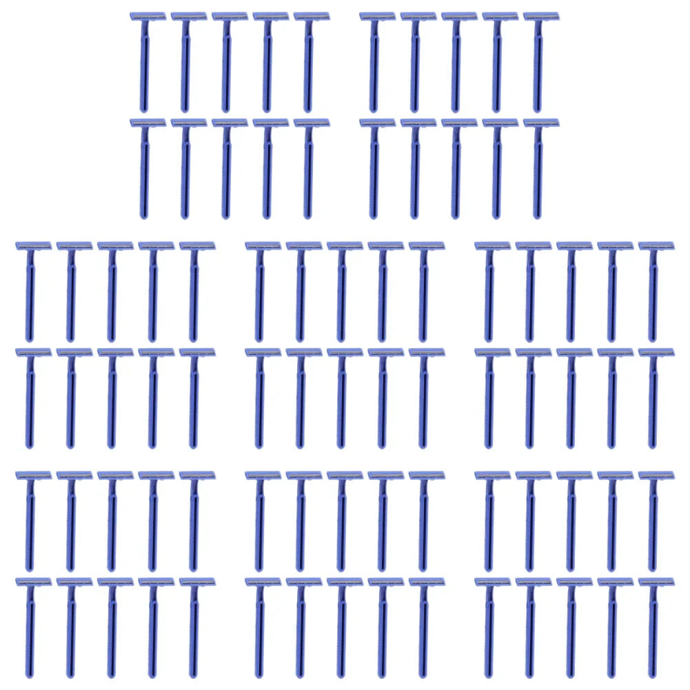 Disposable Whisker Shaver Set – 300+10PCS Stainless Steel 2-Layer Blade Razors for Men & Women
