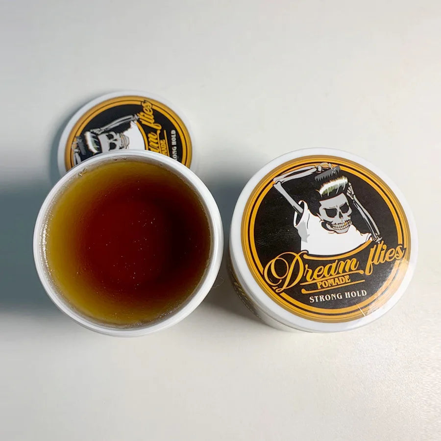 Vintage Hair Pomade for Men - Strong Hold, Classic Shine & Slick Back Styling