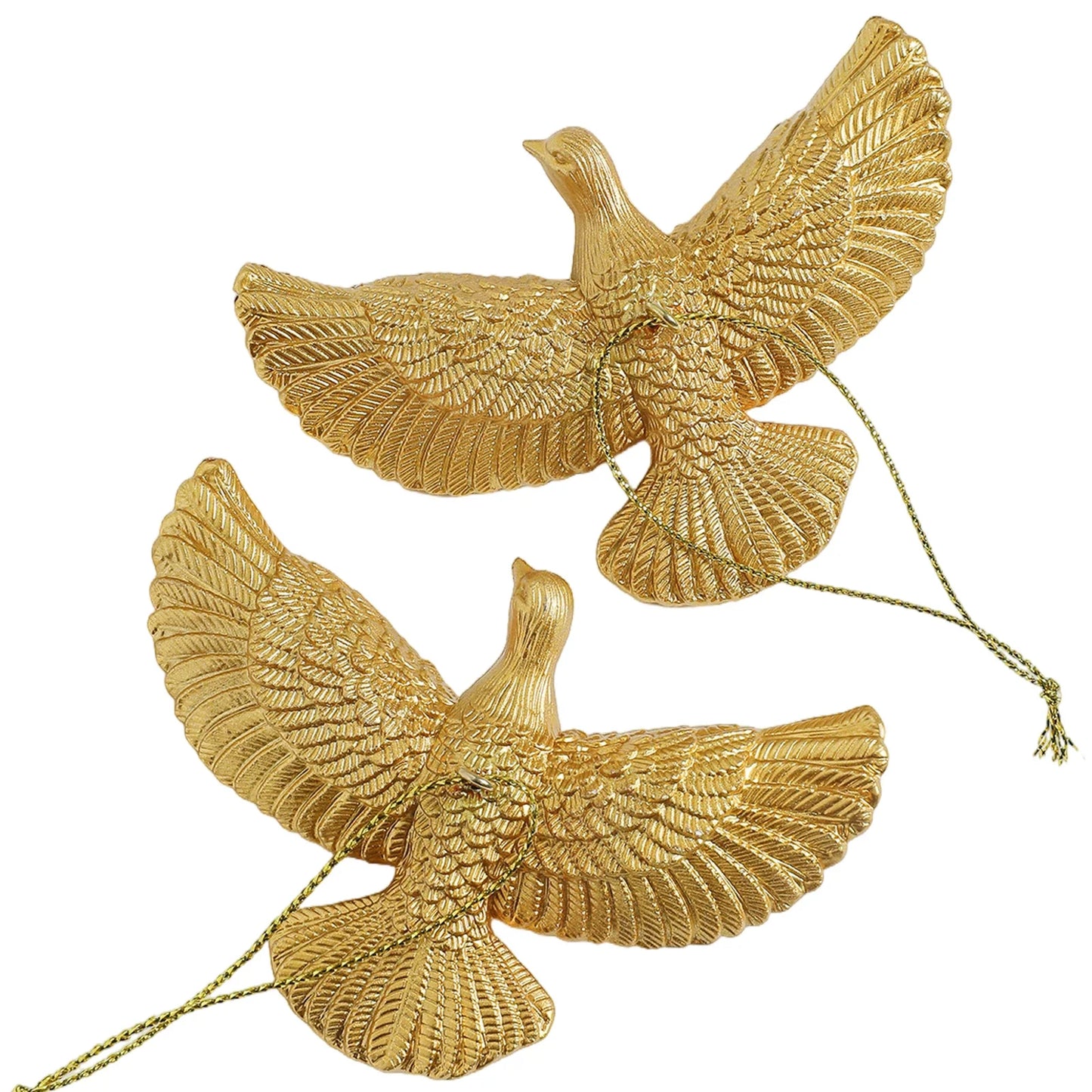 Friendship Doves Resin Ornament – Home Alone 2 Inspired Christmas Tree Decoration, Perfect Gift