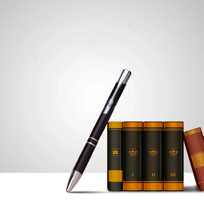 50PCS Custom Metal Ballpoint Pens — Personalized Engraved Logo Advertising Pen, Ideal Gift and Promotional Item