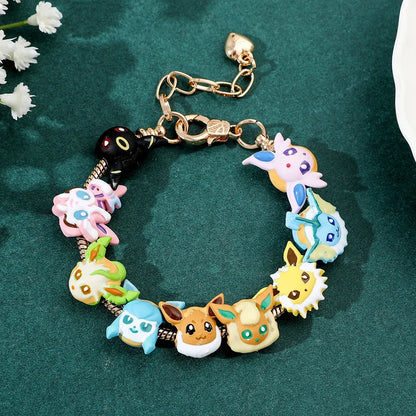 Pokémon Cartoon Bracelet - Adjustable Alloy Anime Bracelet Gift for Fans