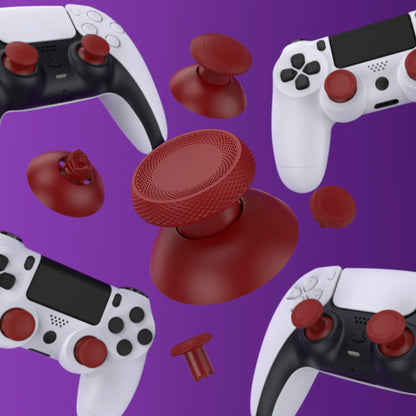 eXtremeRate ThumbsGear V3 — Interchangeable Ergonomic Replacement Thumbsticks for PS5 & PS4 Controllers