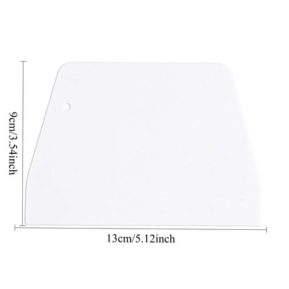 Multipurpose Dough Cutter & Bowl Scraper – Fondant, Bread, Cake Cream & Pastry Baking Tool