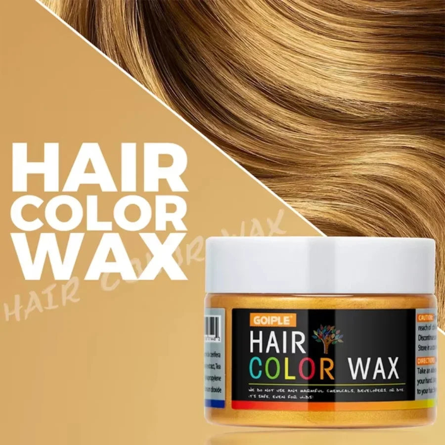 Valentine's Day DIY Hair Color Wax - Temporary Washable Hair, Beard & Eyebrow Coloring Cream