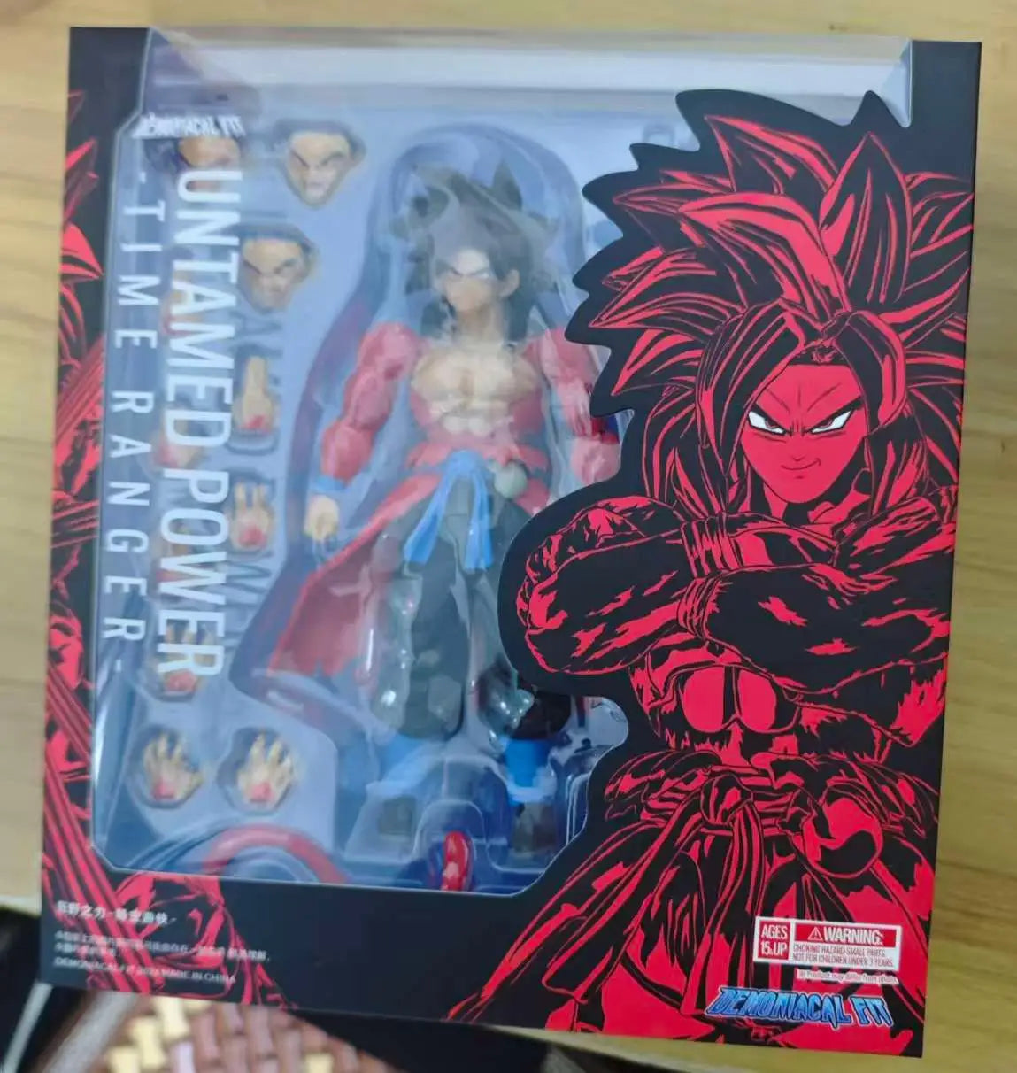 Demoniacal Fit Gogeta Action Figure - Dragon Ball Z SHF Super Saiyan Collectible Model Toy Gift