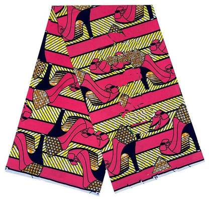 African Ankara Wax Print Fabric - 100% Cotton Batik Patchwork Sewing Material for Dresses & Crafts
