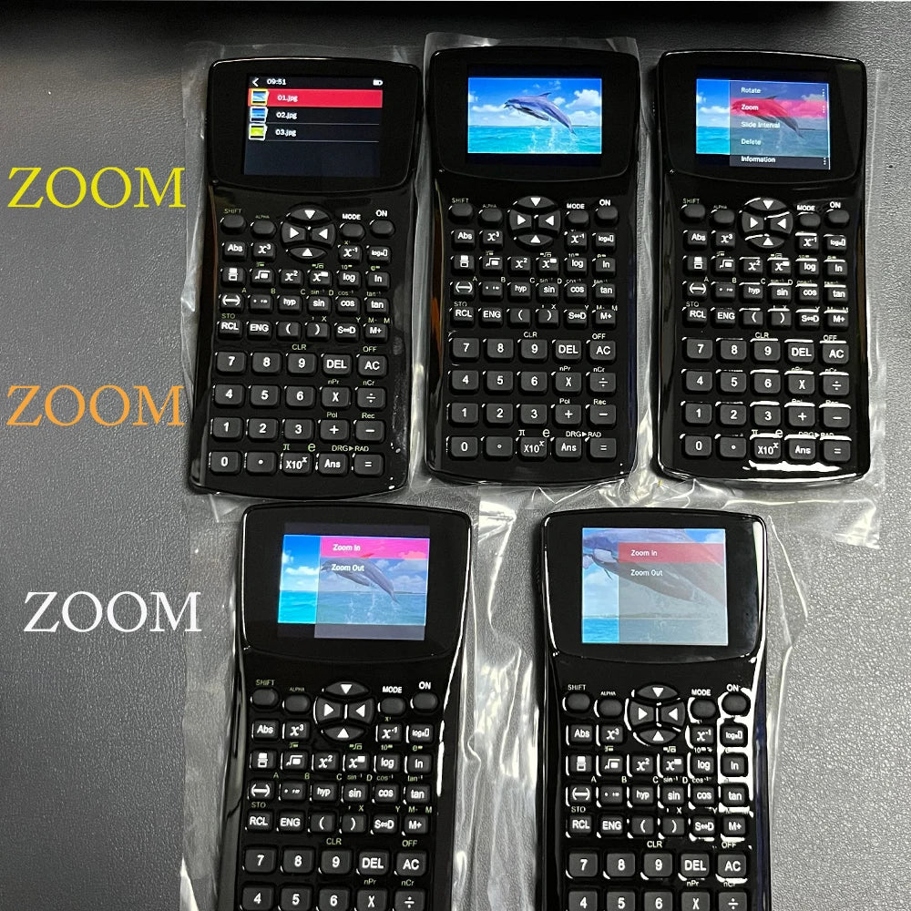 Fashion Student MP4 Player & Calculator – Emergency Button, Quick Response, Text & Video, Privacy Film Option