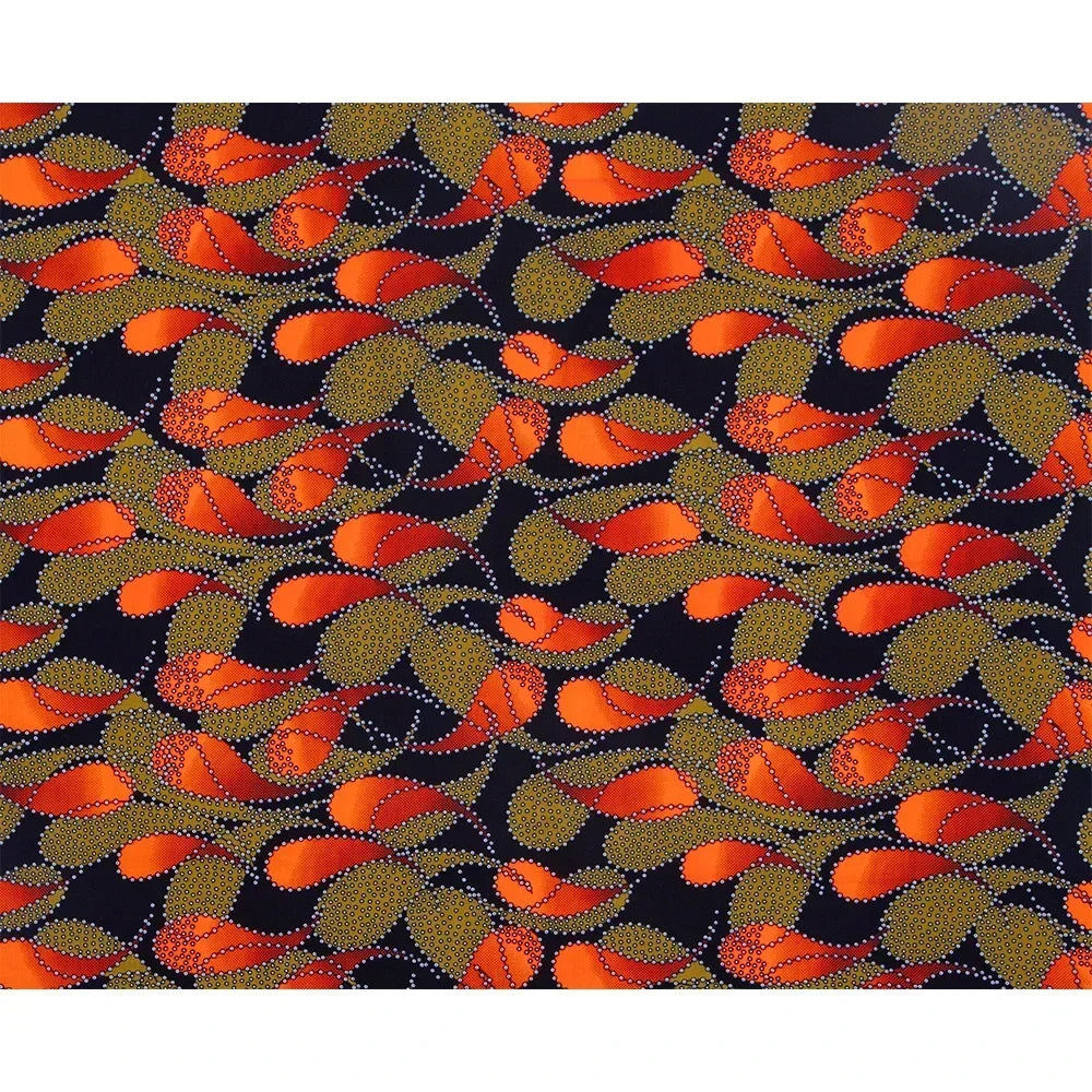 African Ankara Wax Fabric - 3/6 Yards Printed Fabric by the Yard for Party Dress Making & Sewing