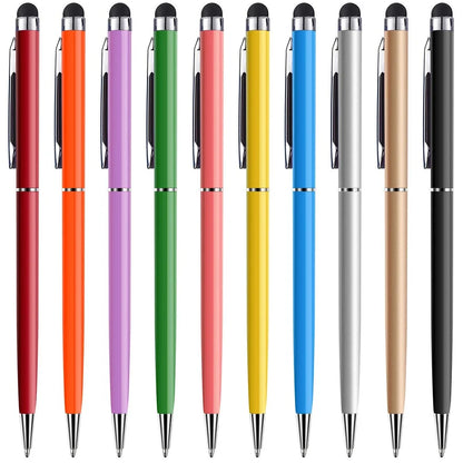 10PCS Universal Stylus Pen Set - Capacitive Touch Screen Drawing Pencil for iPhone, iPad, Samsung & Android Devices