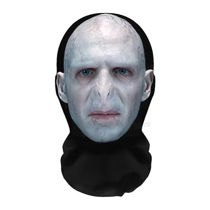 3D Printed Realistic Face Mask - Stretch Mesh Full Head Cosplay Balaclava for Role Play & Hip Hop Costume