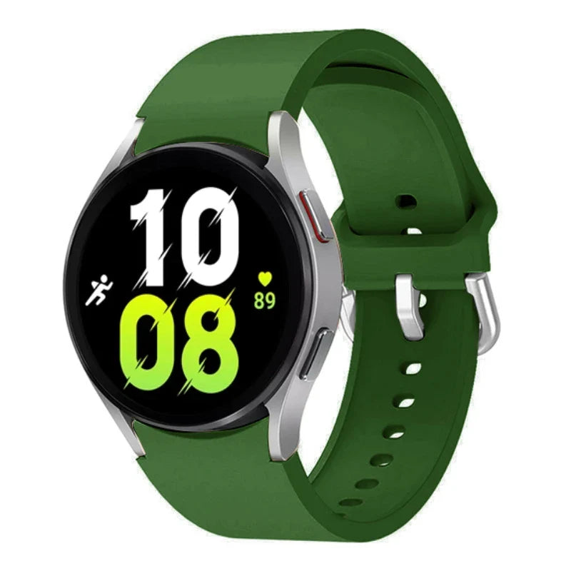 Silicone Replacement Strap for Samsung Galaxy Watch – Sport Bands for Watch 4, 5, 6, 7 (40-47mm)