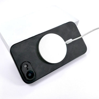 Luxury PU Leather MagSafe Case - Premium Wireless Charging Cover for iPhone 17, 16, 15, 14, 13 & 12 Pro Max