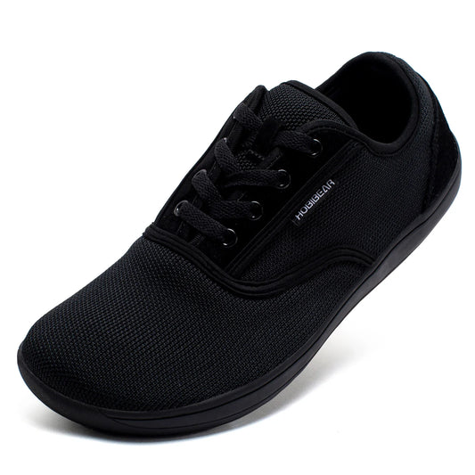 HOBIBEAR Wide-Toe-Box Barefoot Shoes for Men - Minimalist, Breathable, Comfortable Trail Walking Shoes
